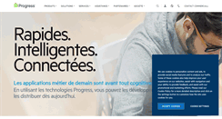 Desktop Screenshot of progress-software.fr